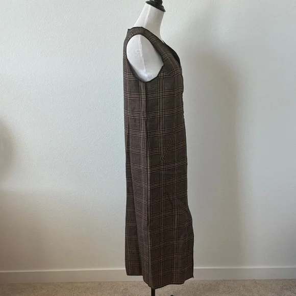 Vintage Harve Benard Buttoned Wool Midi Dress - Picture 3 of 9